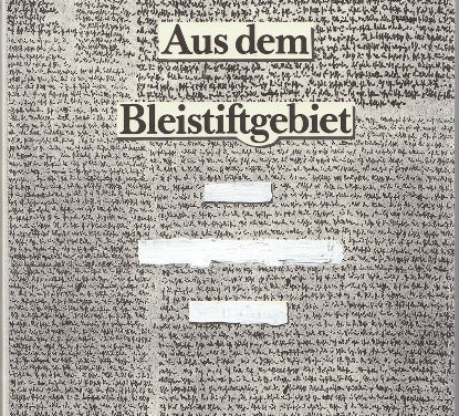 Verborgen und verschlüsselt: Arbeiten aus dem Bleistiftgebiet