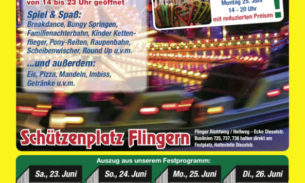Kurz notiert: Kirmes, Stadtteilgruppe und HipHop
