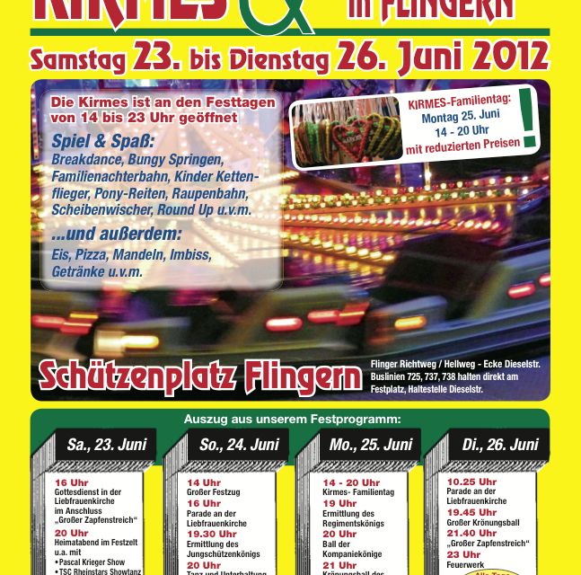 Kurz notiert: Kirmes, Stadtteilgruppe und HipHop
