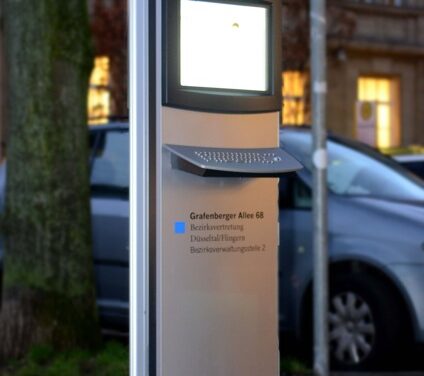 Infoterminal für den Stadtbezirk 2 eingeweiht