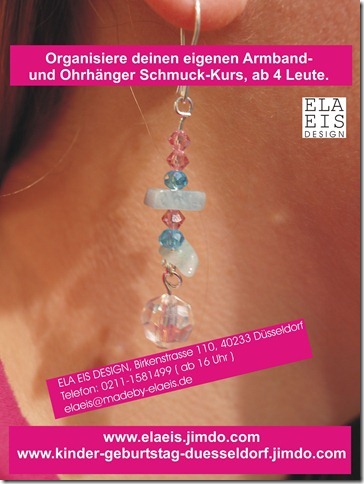 Armbänder und Ohrhänger selbst gestalten