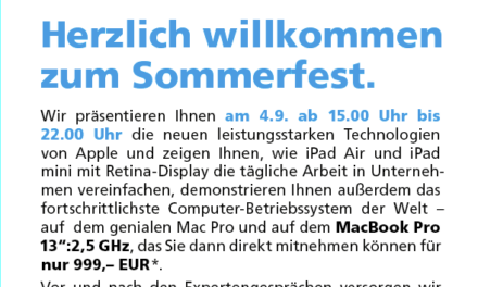 Sommerfest bei DTP direkt