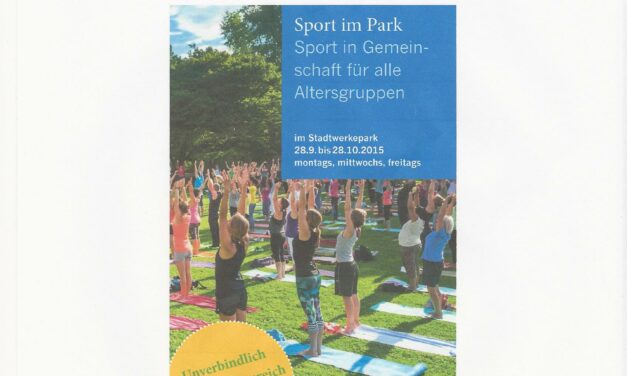 Sport im Park