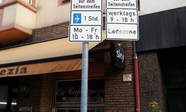 Ladezonen an der Birkenstraße