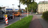 Morgendlicher Stau auf dem Höher Weg Richtung Innenstadt