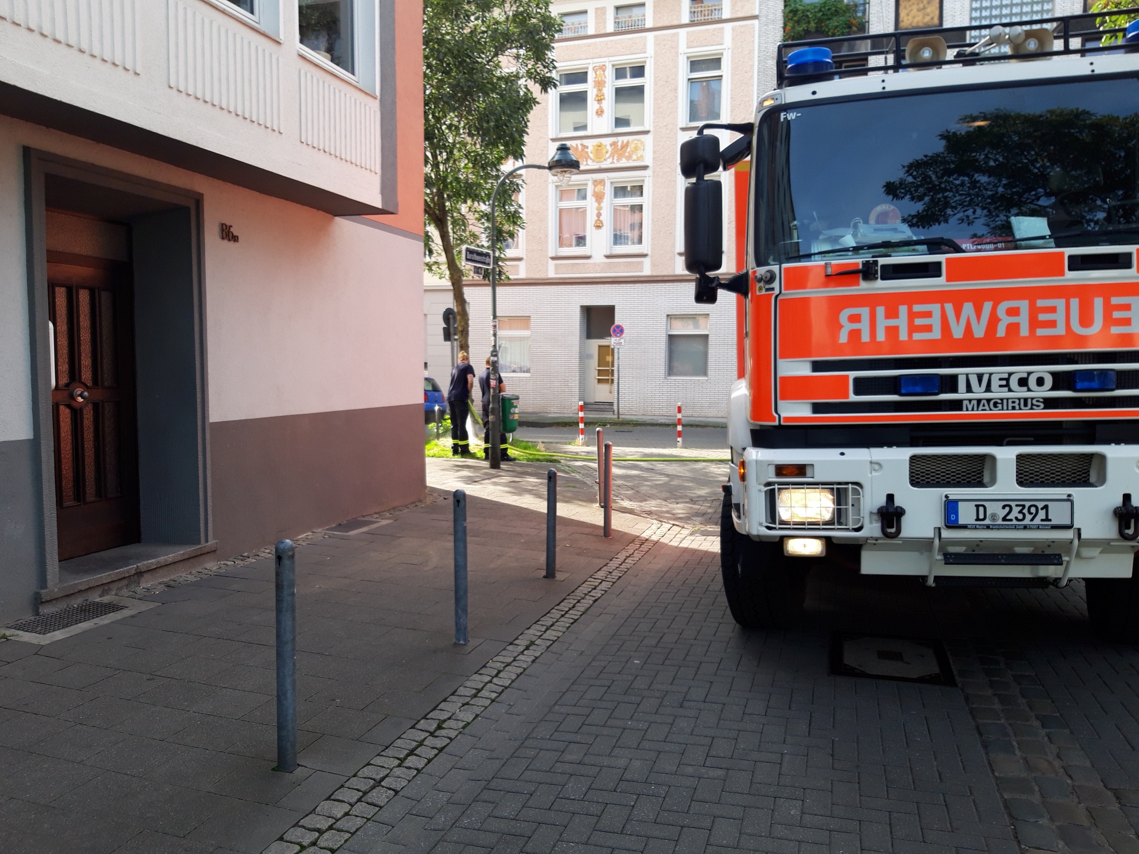 Tolle Aktion der Düsseldorfer Feuerwehr